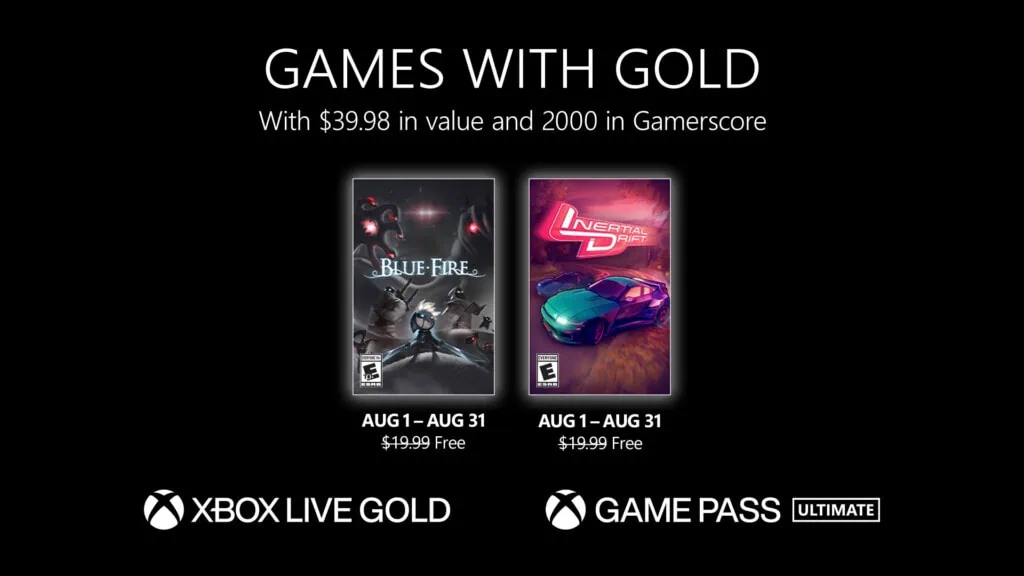 Games with Gold sierpień 2023 gry