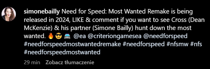 Simon Bailly Need For speed most wanted remake
