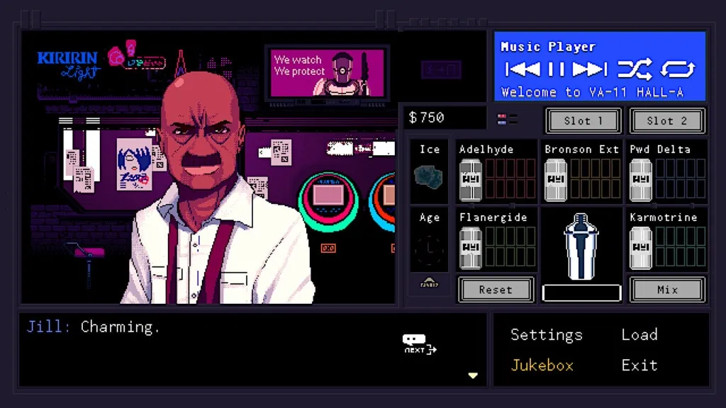 VA-11 Hall-A: Cyberpunk Bartender Action