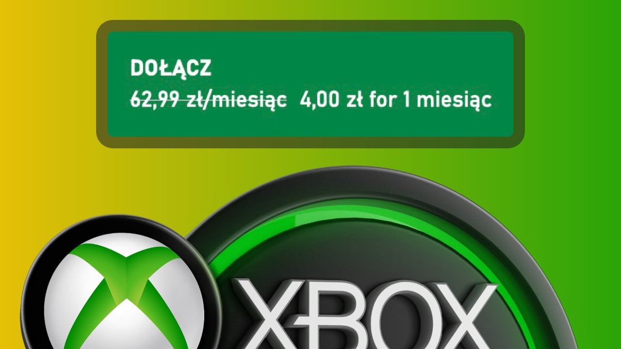 Xbox Game Pass Ultimate 1 miesiąc za 4 zł