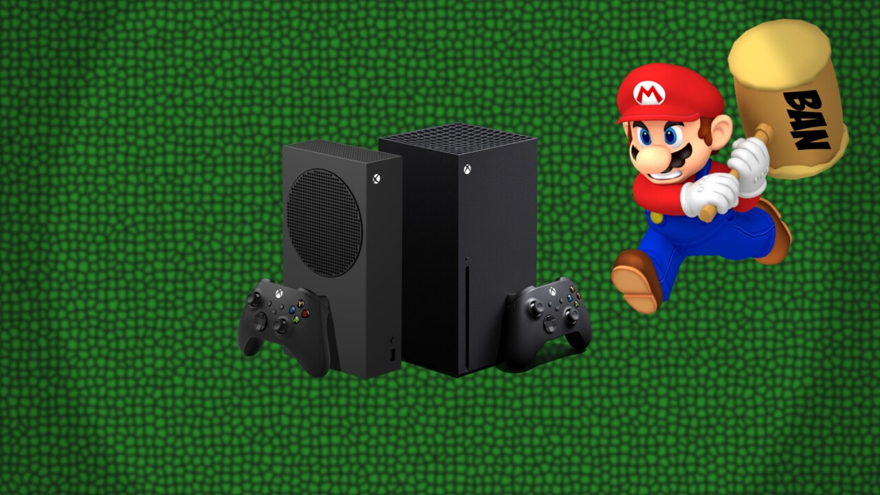 Xbox Series X i S Mario Banhammer