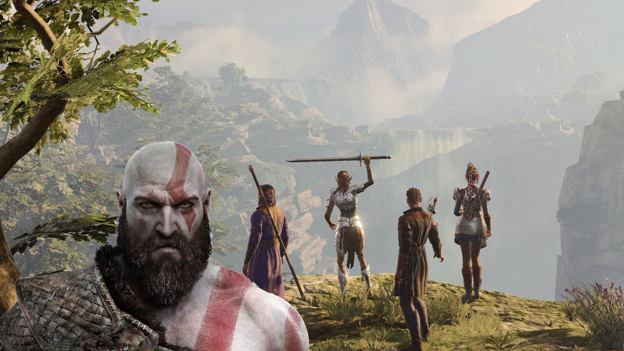 Baldur's Gate 3 Kratos