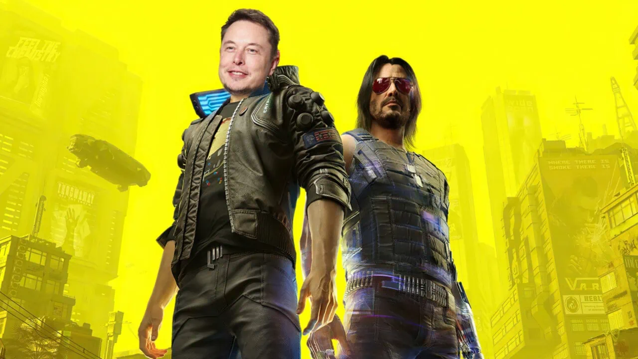 Cyberpunk 2077 Elon Musk