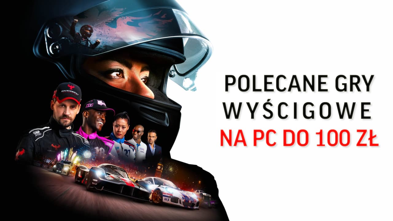 Polecane gry wyścigowe na PC do 100 zł. Oto 30 tytułów poniżej stówki dla miłośników szybkiej jazdy