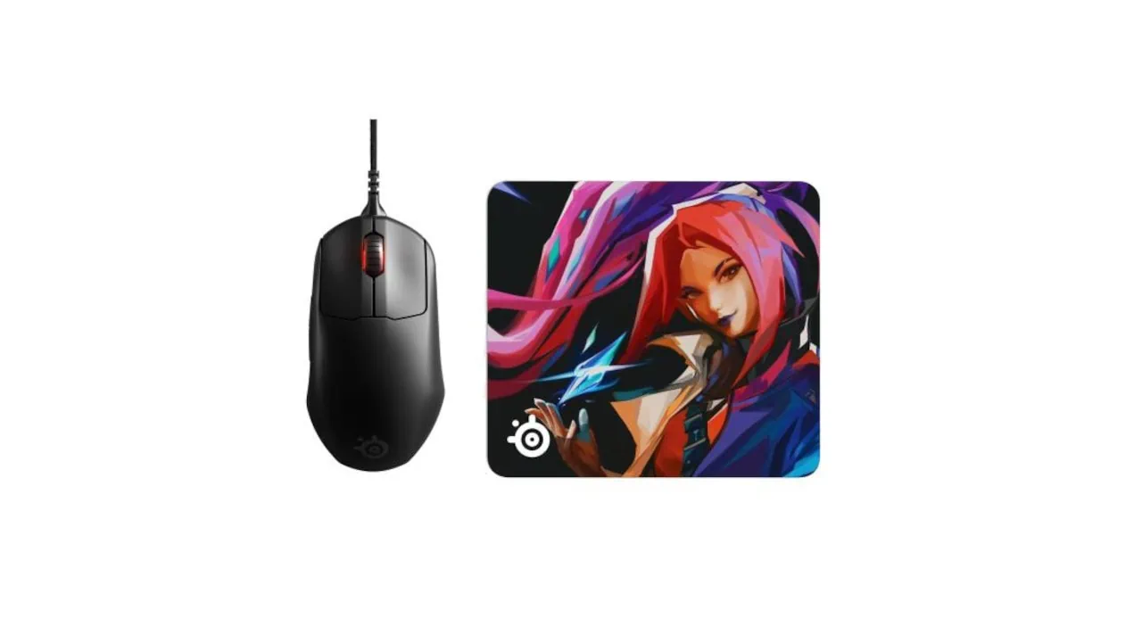 Myszka SteelSeries Prime+ i podkładka QCK L Edycja Limitowana w promocji za 169 zł (taniej o 50 zł)