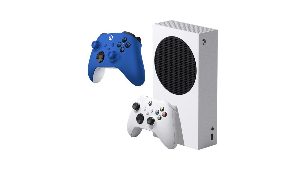 Xbox Series S + kontroler Xbox Shock Blue