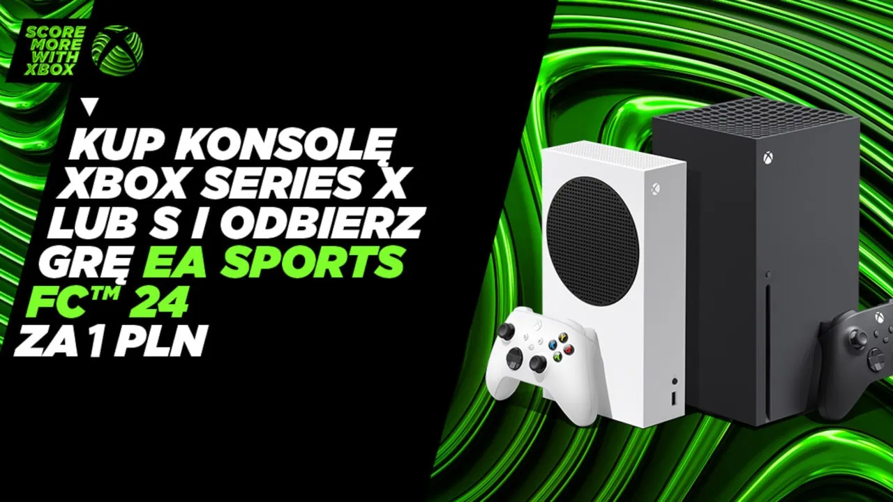 Kup Xbox Series X|S i otrzymaj EA Sports FC 24 za 1 zł! Świetna promocja w RTV Euro AGD