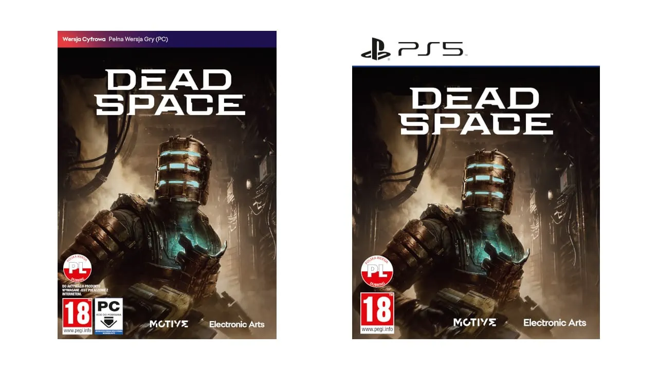 Pudełkowe wydanie Dead Space na PC i PS5 dostępne od 159 zł