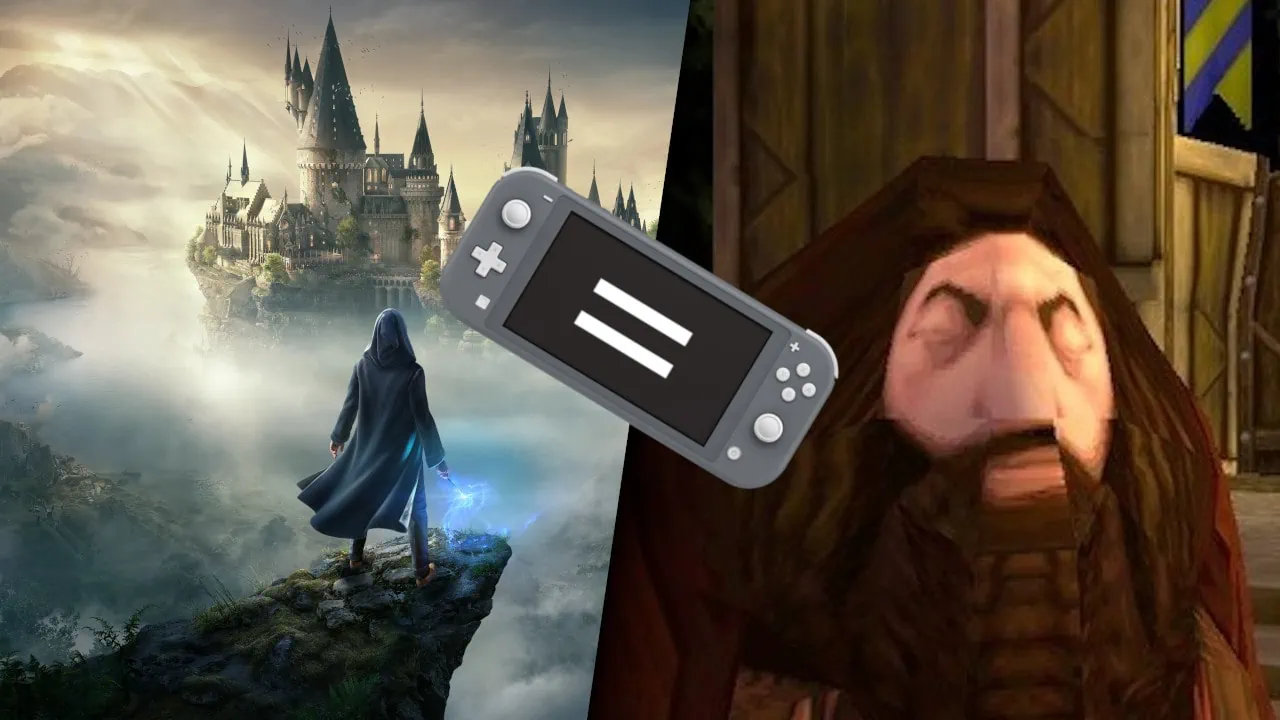 Hogwarts Legacy Nintendo Switch Hagrid PSX