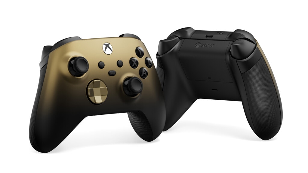 Kontroler Xbox - Gold Shadow