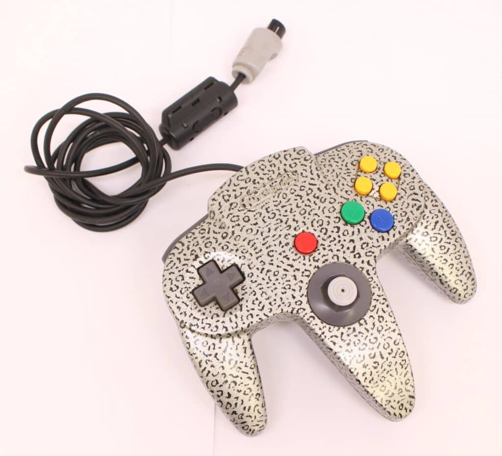 Nintendo 64 - kontroler Foxdata Chrome Leopard