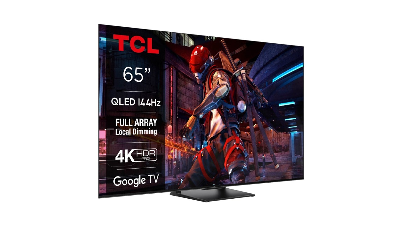 Telewizor TCL 65C745 (65″ QLED 4K 144 Hz) dostępny w promocji za 3580 zł (420 zł taniej)
