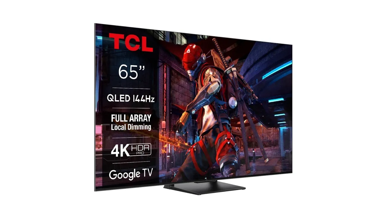 Telewizor TCL 65C745 (65″ QLED 4K 144 Hz) dostępny w promocji za 3699 zł (300 zł taniej)