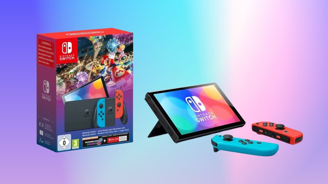 Nintendo Switch OLED Mario Kart 8 Deluxe NSO