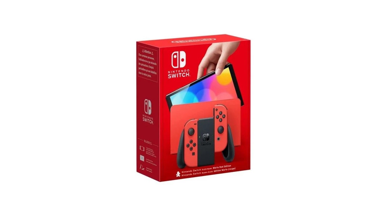 Nintendo Switch OLED - Mario RED Edition
