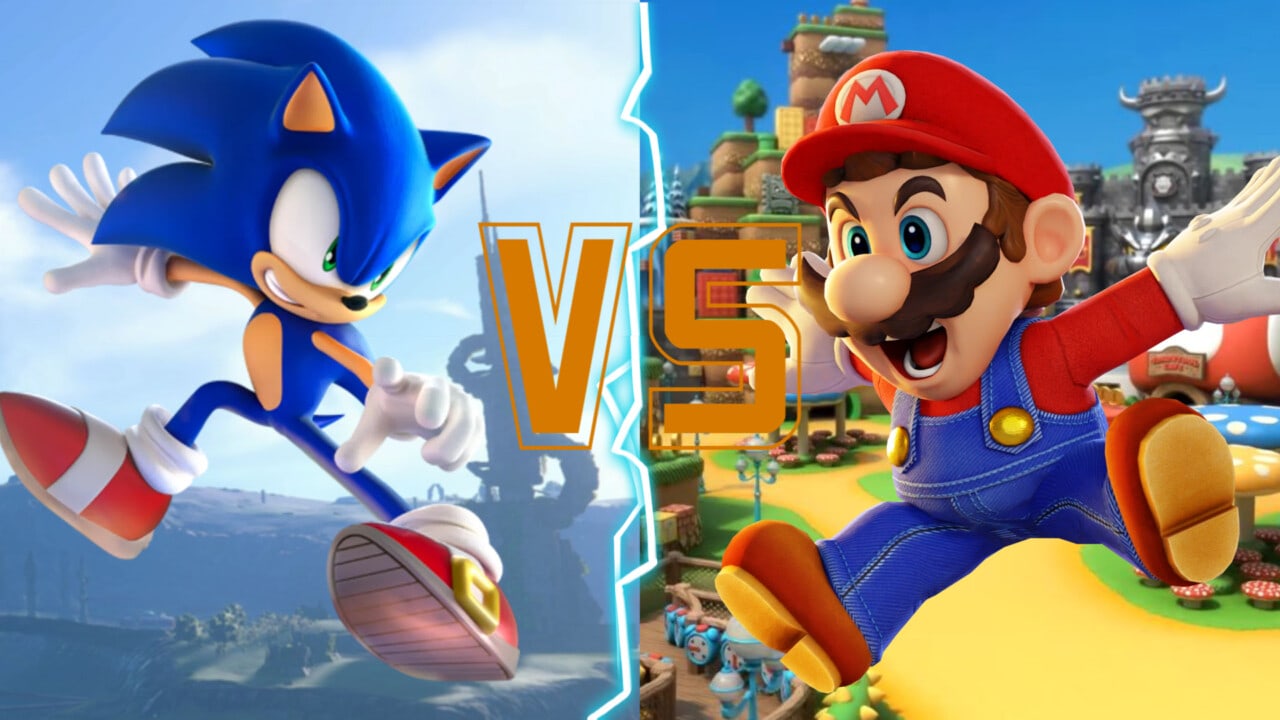 Sonic vs Mario