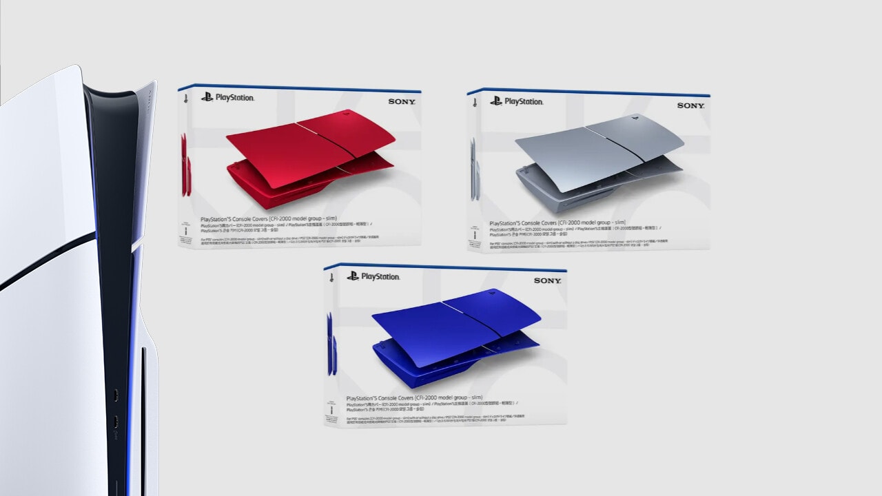 PS5 Slim nowe panele