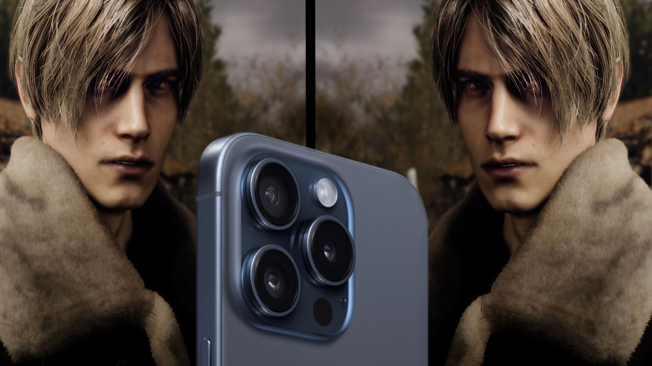 Resident Evil 4 Remake iphone 15 pro