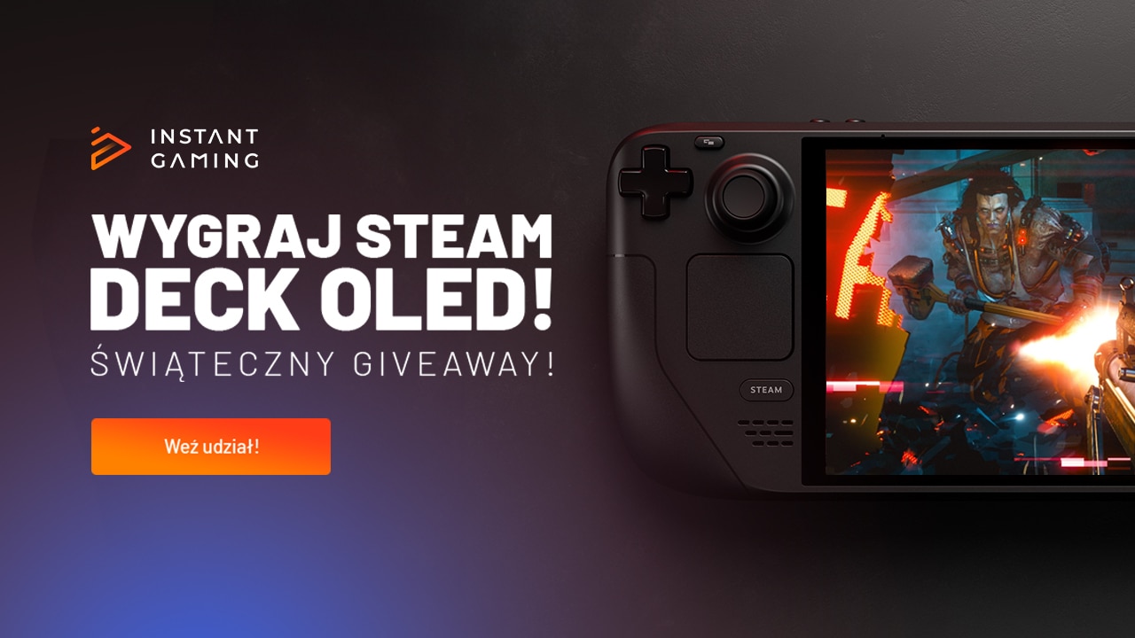 Instant Gaming Steam Deck OLED giveaway