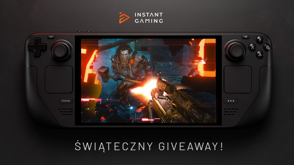 Steam Deck OLED giveaway Instant Gaming
