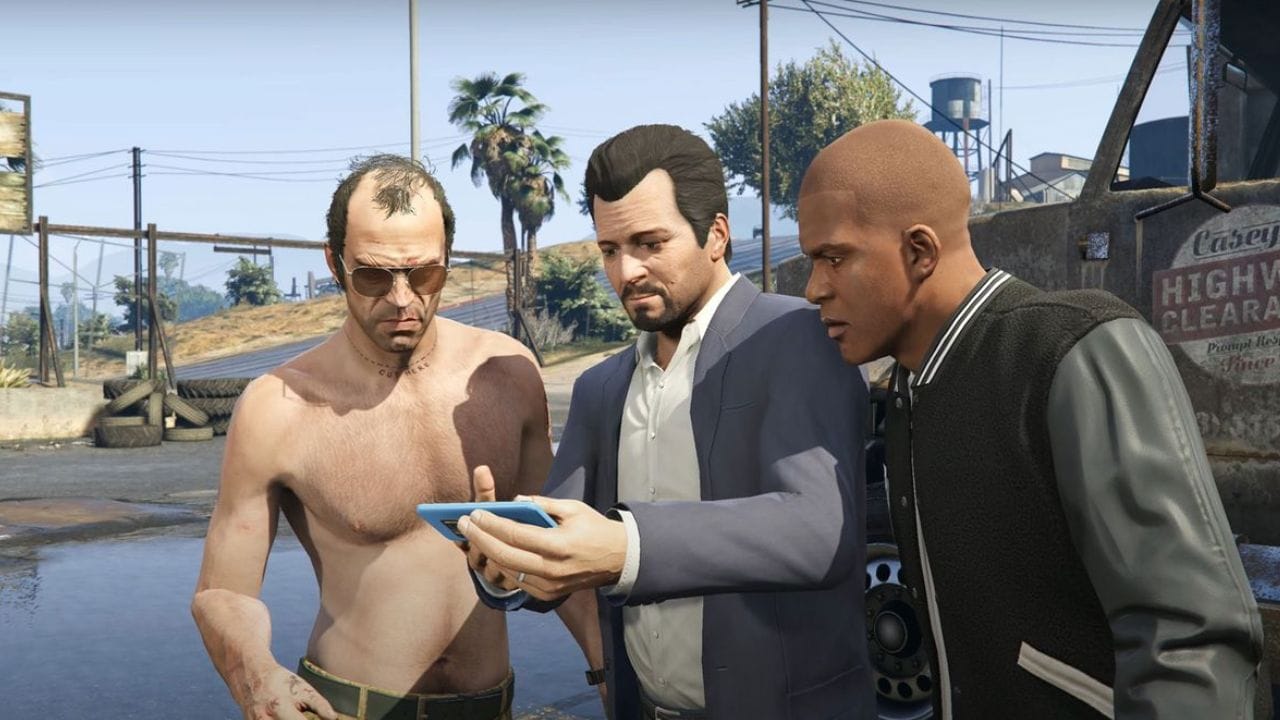 GTA V Michael Franklin Trevor