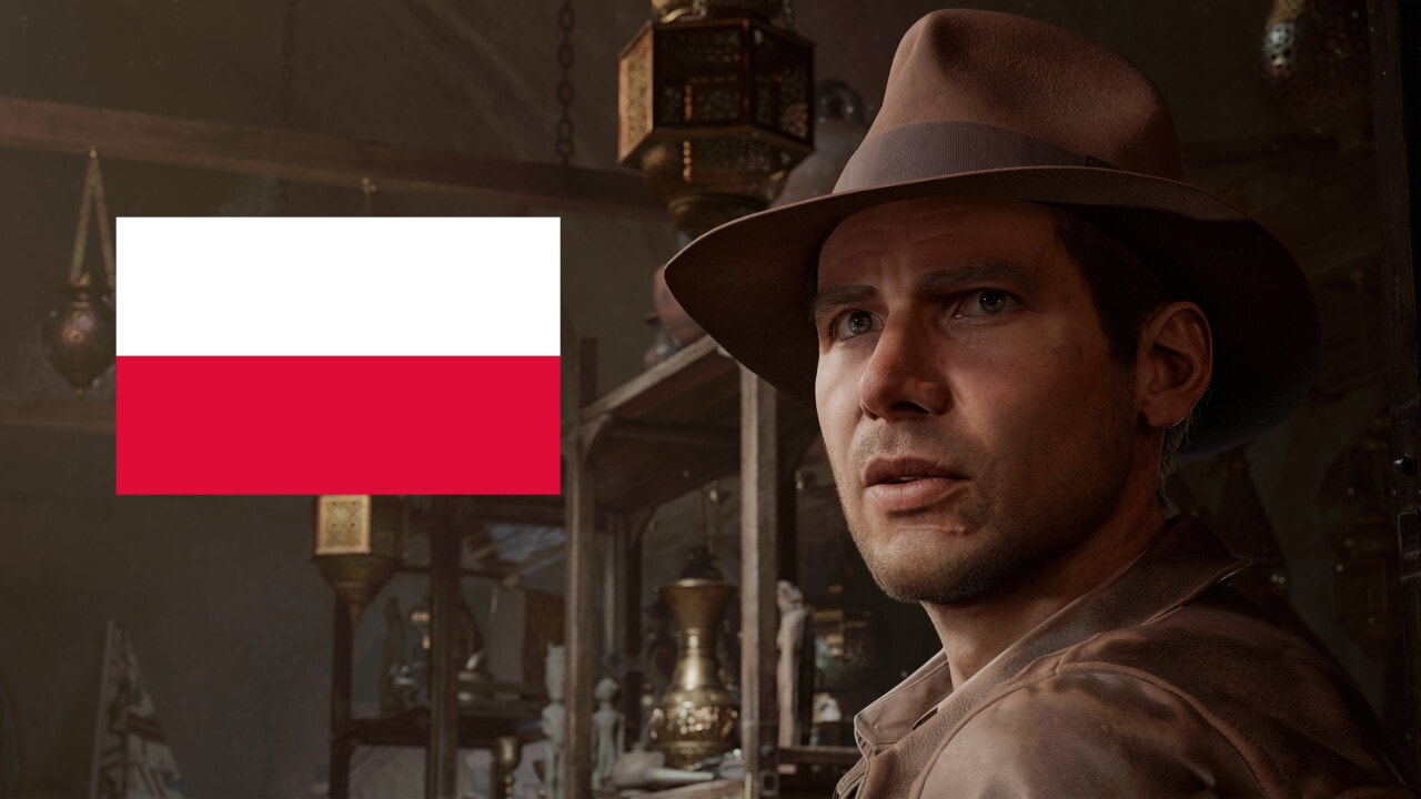 Indiana Jones i Wielki Krąg flaga Polski