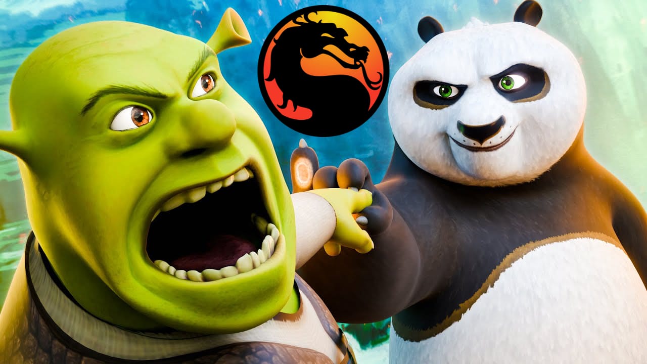 Mortal Kombat Shrek vs Kung Fu Panda