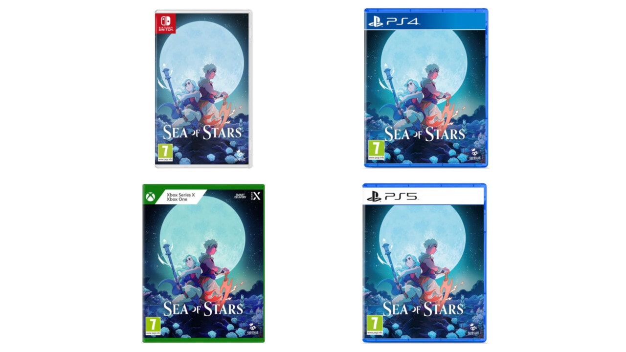 Sea of Stars PS4 PS5 Nintendo Switch Xbox