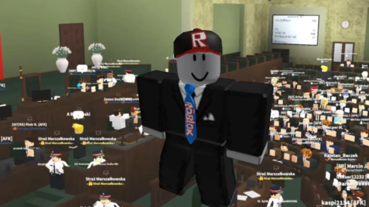 Sejm RP w Roblox