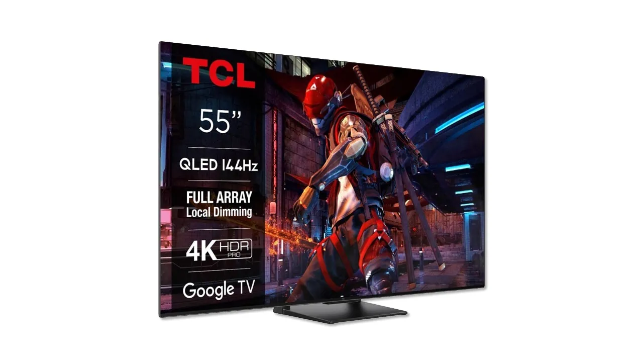 Telewizor TCL 55C745 (55″ QLED 4K 144 Hz) dostępny w promocji za 2499 zł (możliwe 2374,05 zł)