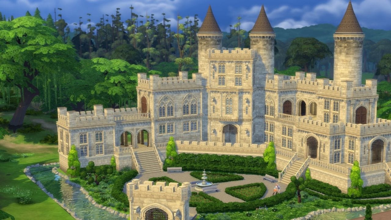 The Sims 4 Castle Estate Kit