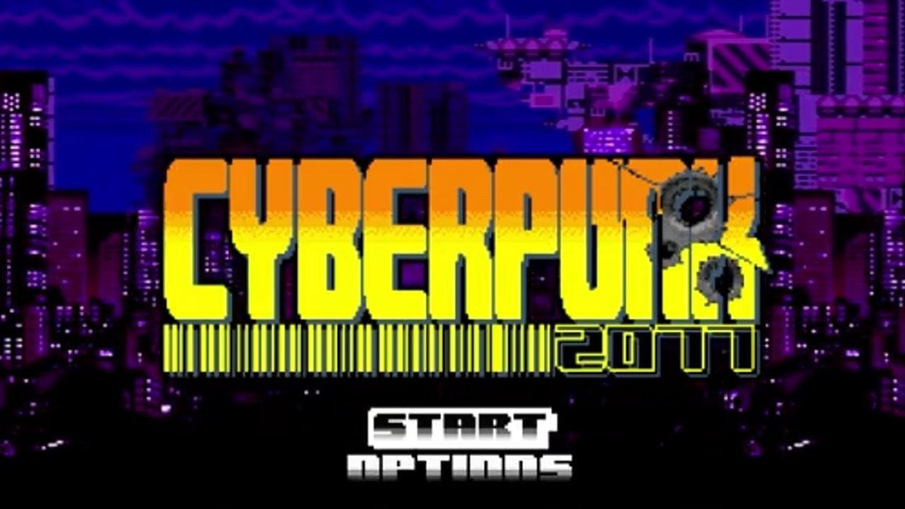 Cyberpunk 2077 na Sega Mega Drive