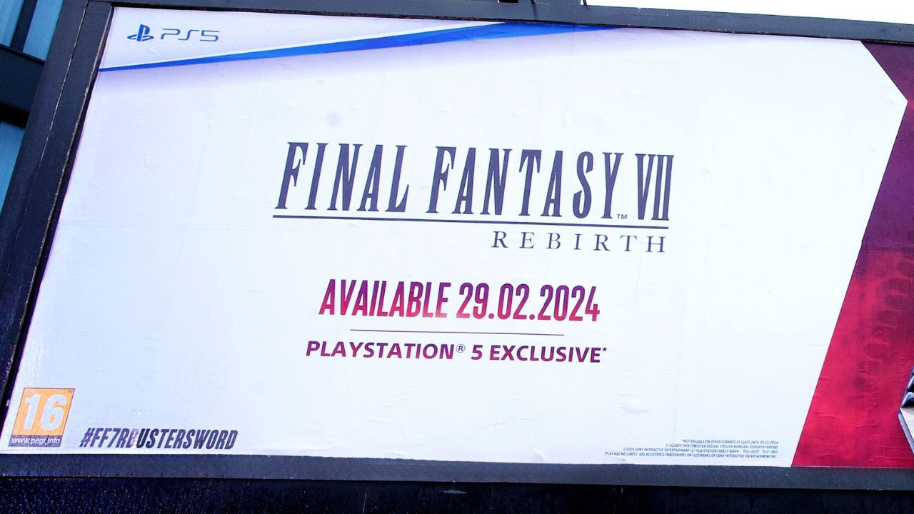 Final Fantasy VII Rebirth Billboard