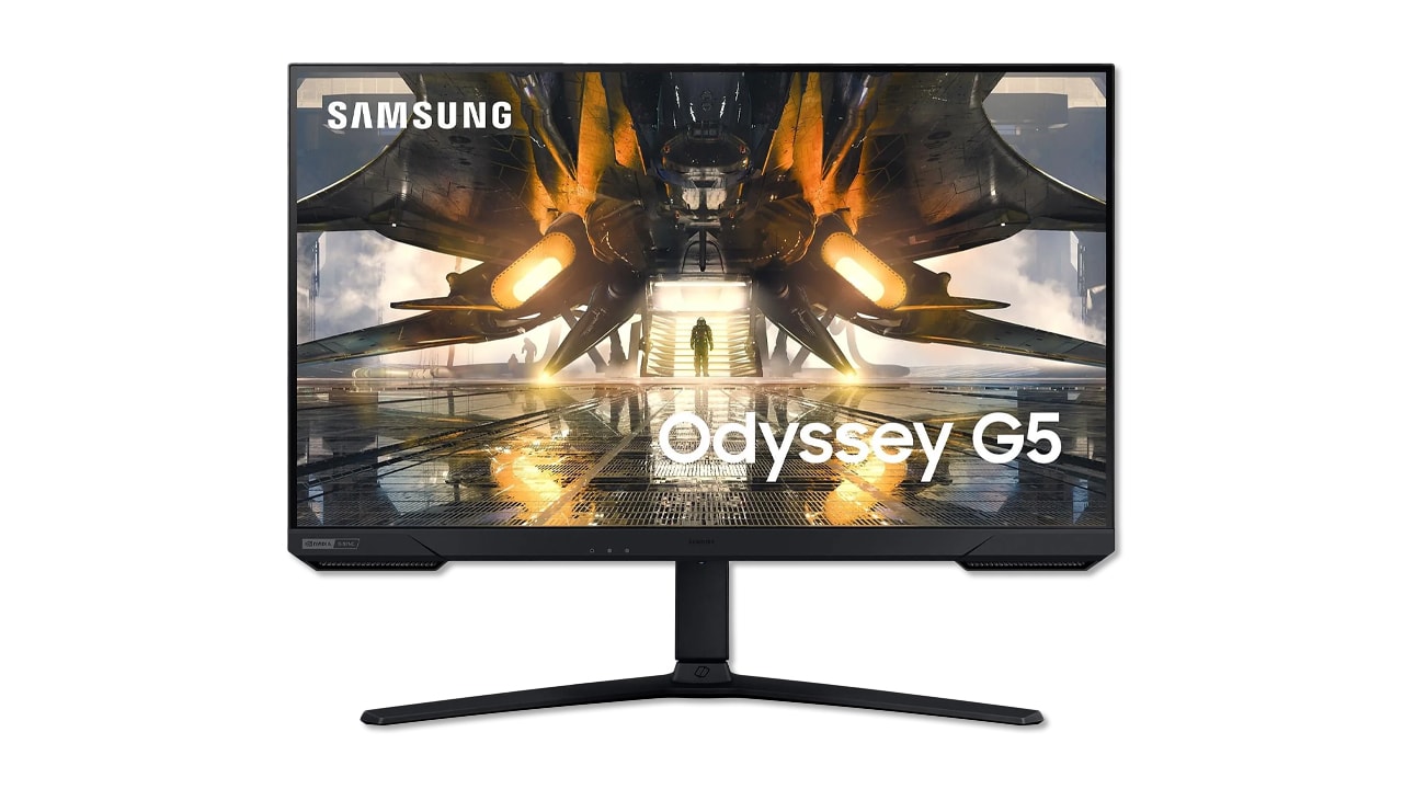 Monitor Samsung Odyssey G5 (27″ IPS WQHD 165 Hz) dostępny w promocji za 949 zł (możliwe 854,10 zł)