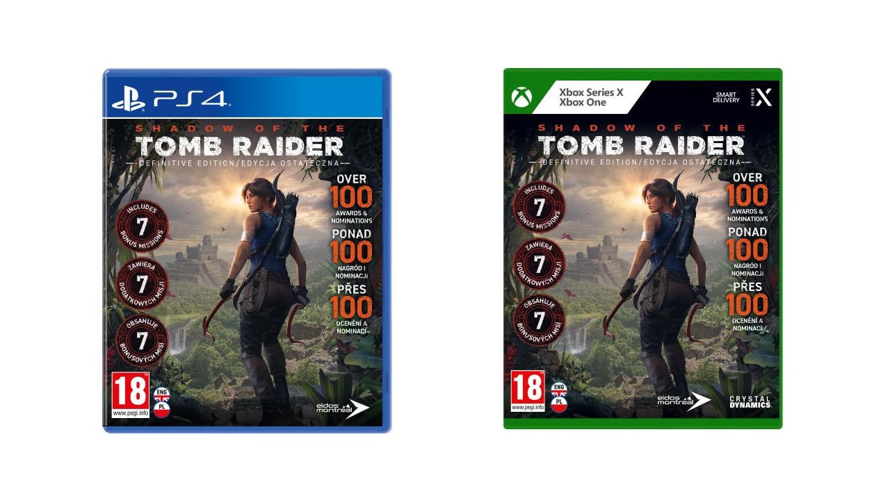 Shadow of the Tomb Raider PS4 Xbox One Xbox Series X