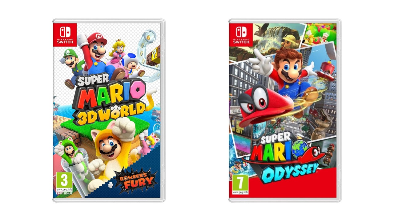 Super Mario 3D World Mario Odyssey