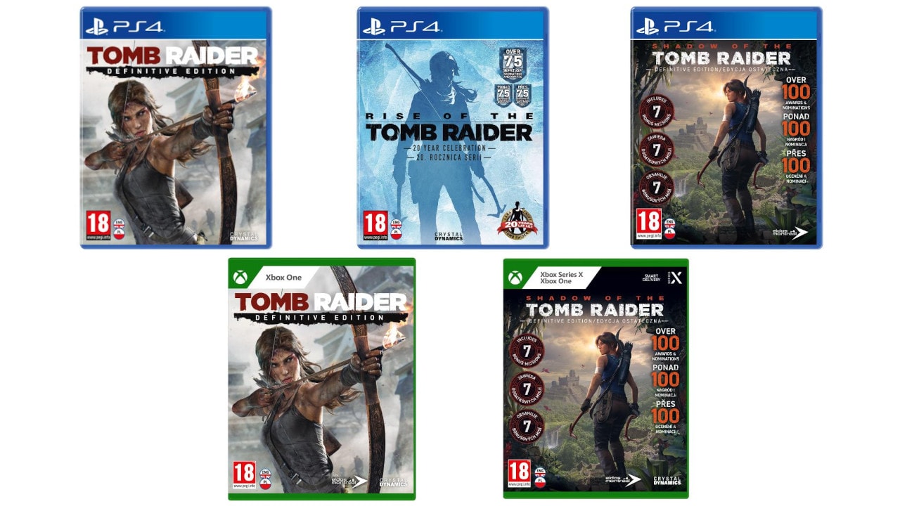 Pudełkowe gry z serii Tomb Raider na PlayStation i Xboxy dostępne za 49 zł