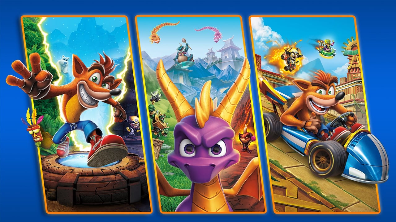 Crash + Spyro Triple Play Bundle