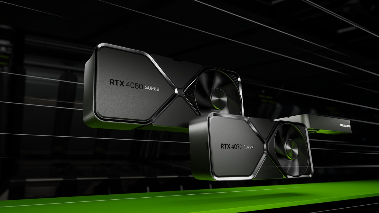 Nvidia Ge Force RTX 4080 Super i Nvidia Ge Force RTX 4070 Super