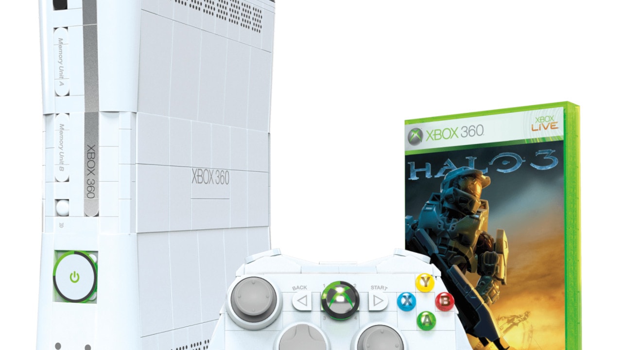 Xbox 360 z klocków