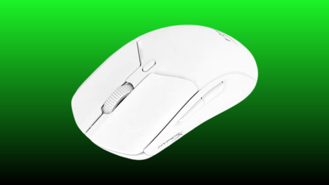 Mysz bezprzewodowa HyperX Pulsefire Haste 2 w kolorze białym dostępna za 249 zł (taniej o 50 zł)