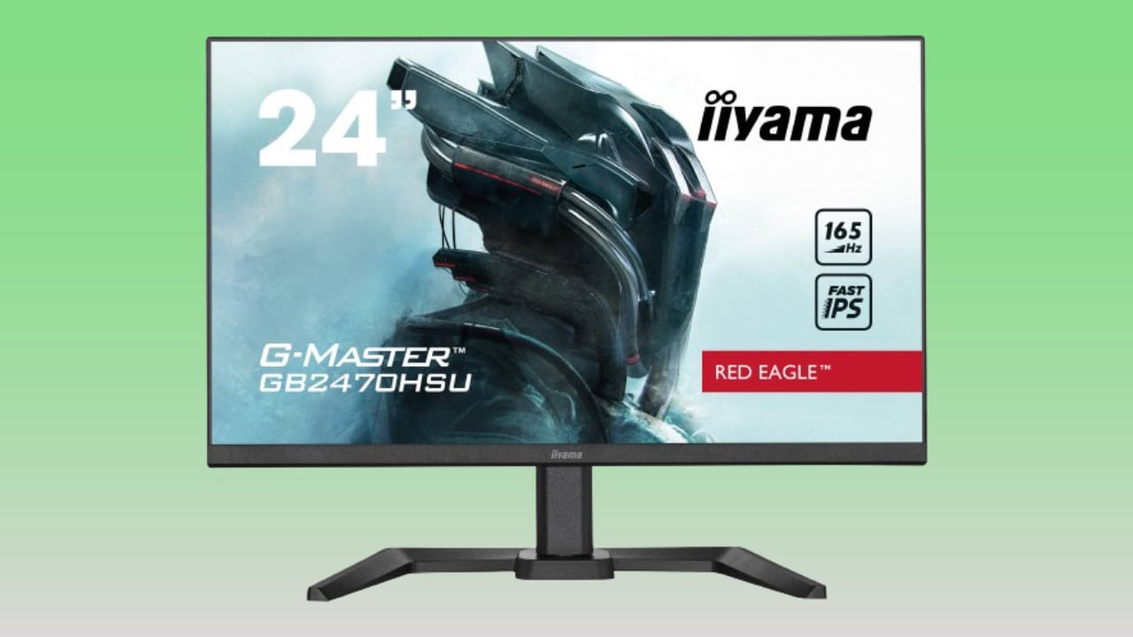 Monitor Iiyama G-Master GB2470HSU-B5 (23.8″, 1920x1080px IPS, 165Hz, 0.8 ms) dostępny za 679 zł