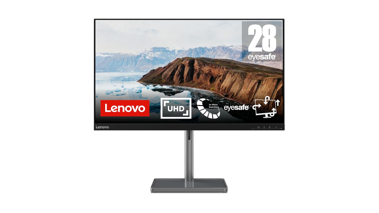 Monitor Lenovo L28U-35 (28″ IPS 4K 60 Hz) dostępny w promocji za 999 zł (100 zł taniej)