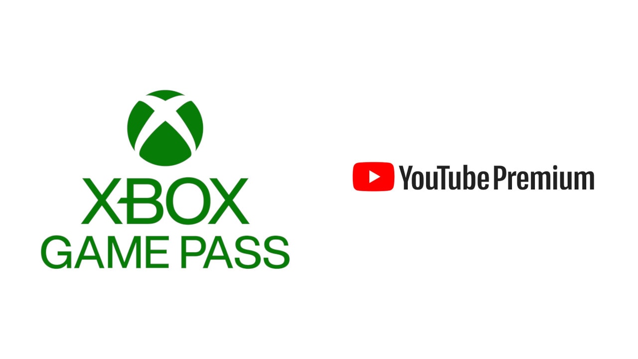 Xbox Game Pass YouTube Premium