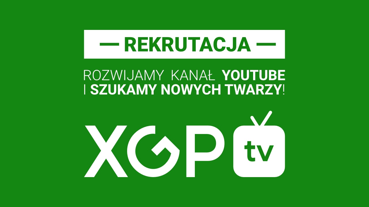 XGP TV rekrutacja