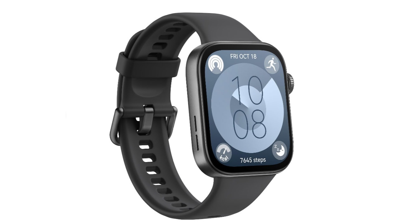 Smartwatch Huawei Watch Fit 3 w kolorze czarnym dostępny za 599 zł (taniej o 100 zł)