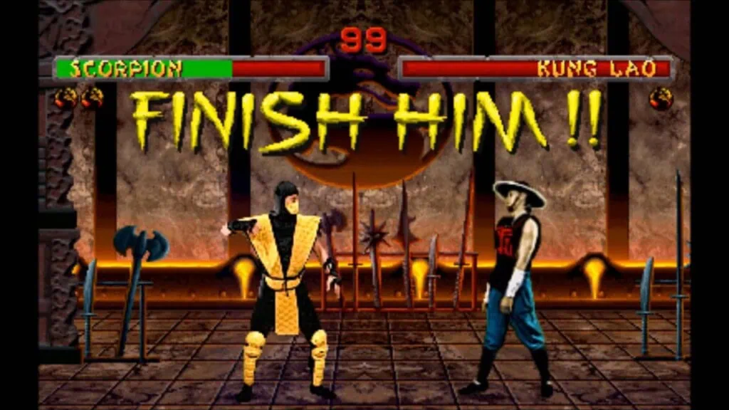 mortal kombat finish him1