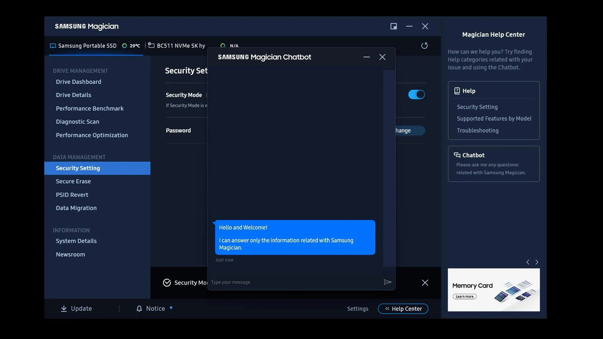 Samsung Magician