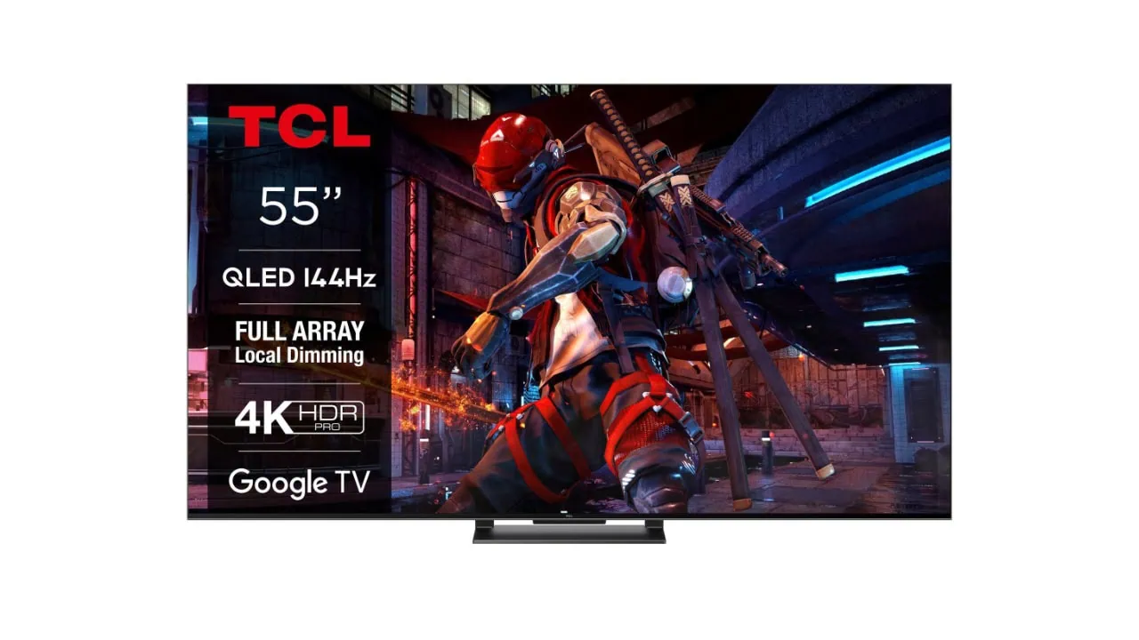 Telewizor TCL 55QLED870 (55″ QLED 4K 144 Hz) dostępny w promocji za 2499 zł (300 zł taniej)