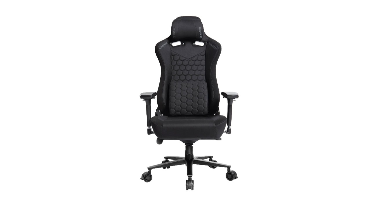 Fotel Ultradesk THRONE w kolorze czarnym dostępny za 899 zł (taniej o 100 zł)